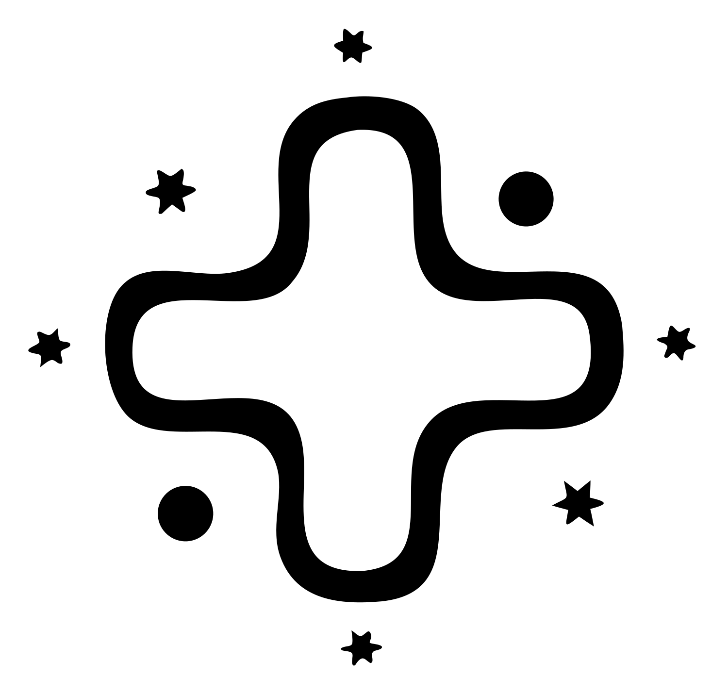 Monoline Plus Sign Icon #ffffff/#000000