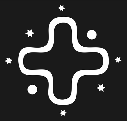 Monoline Plus Sign Icon #1a1a1a/#ffffff