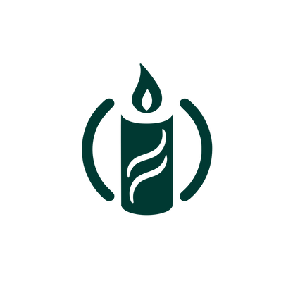 Candle Flame Logo #003932