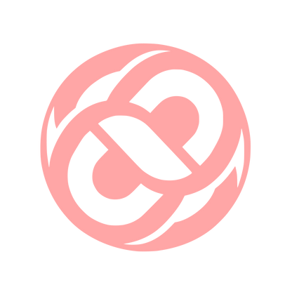 Chain Knot Logo #ffa6a6