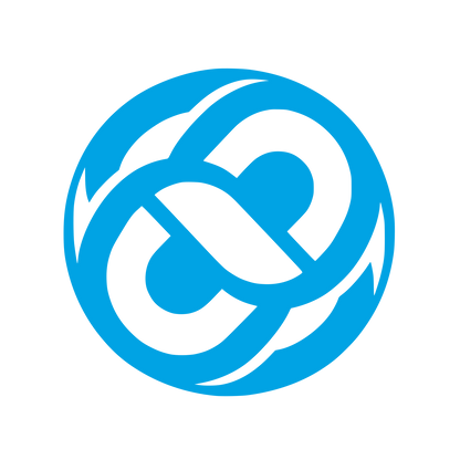 Chain Knot Logo #00a3e4