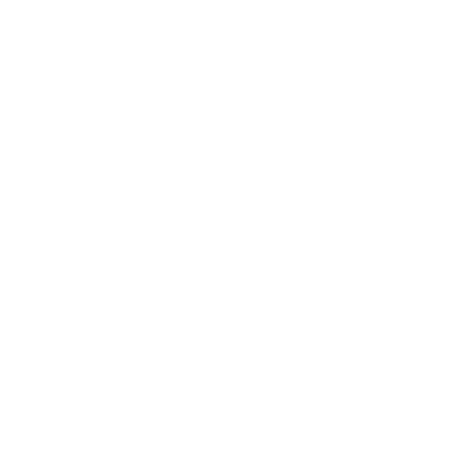 Chain Knot Logo #ffffff