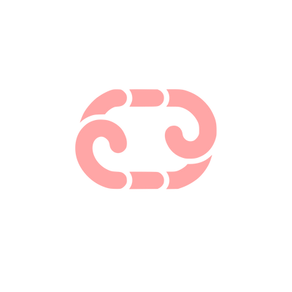 Abstract Chain Logo #ffa6a6