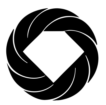 Shutter Diamond Rotation Mark #ffffff/#000000