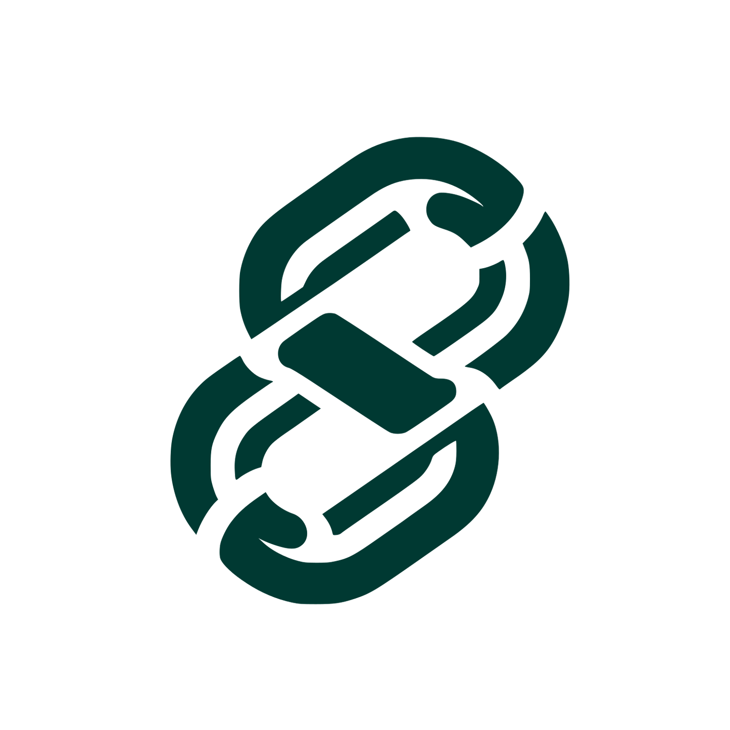 Chain Link Logo #003932