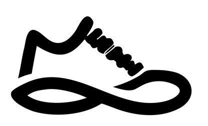 Monoline Sneaker Infinity Crest #ffffff/#000000