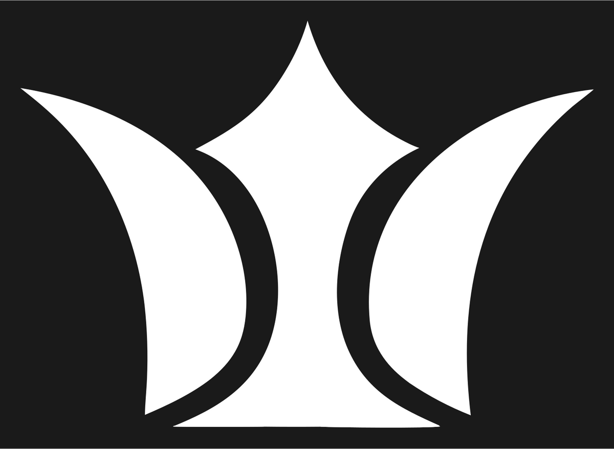 Bold Crown Tulip Mark #1a1a1a/#ffffff