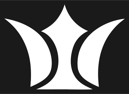 Bold Crown Tulip Mark #1a1a1a/#ffffff
