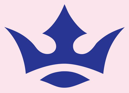 Sharp Crown Icon #fce4ec/#283593