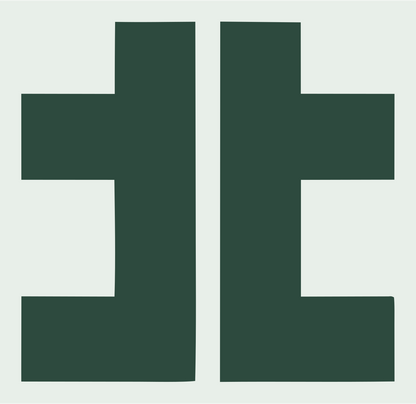 Bold Double Column Crown Mark #e8efe9/#2d4a3e