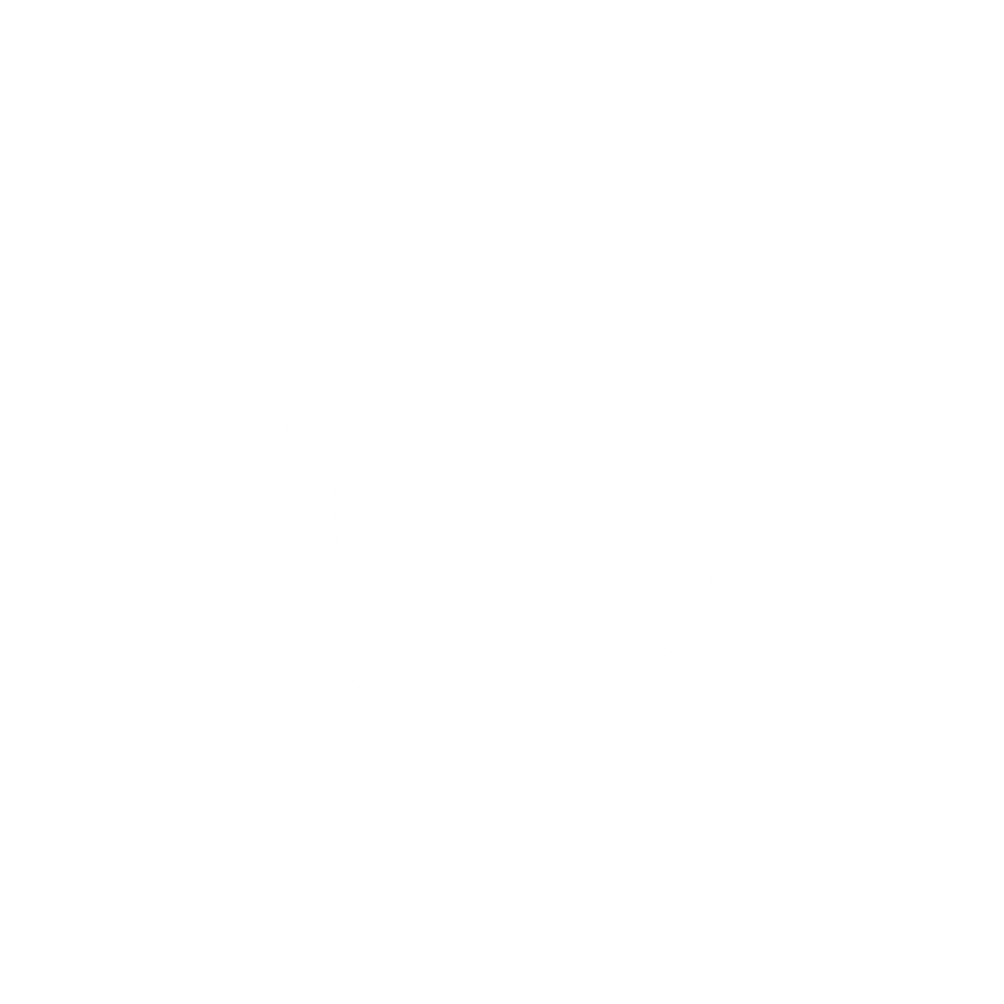 Abstract Clock Logo #ffffff