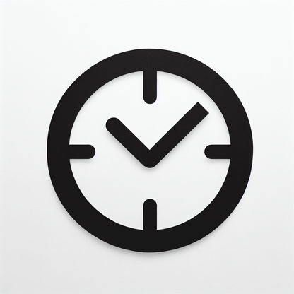 Circular Clock Logo