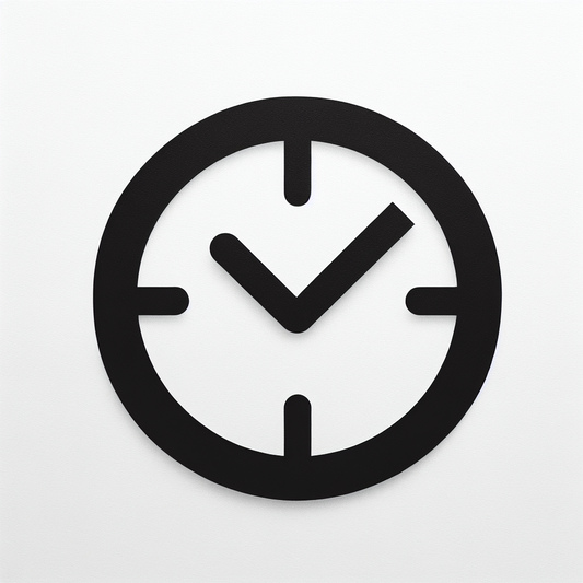Circular Clock Logo