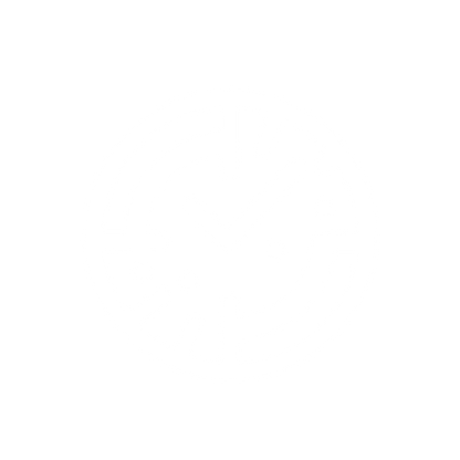 Abstract Clock Logo #ffffff