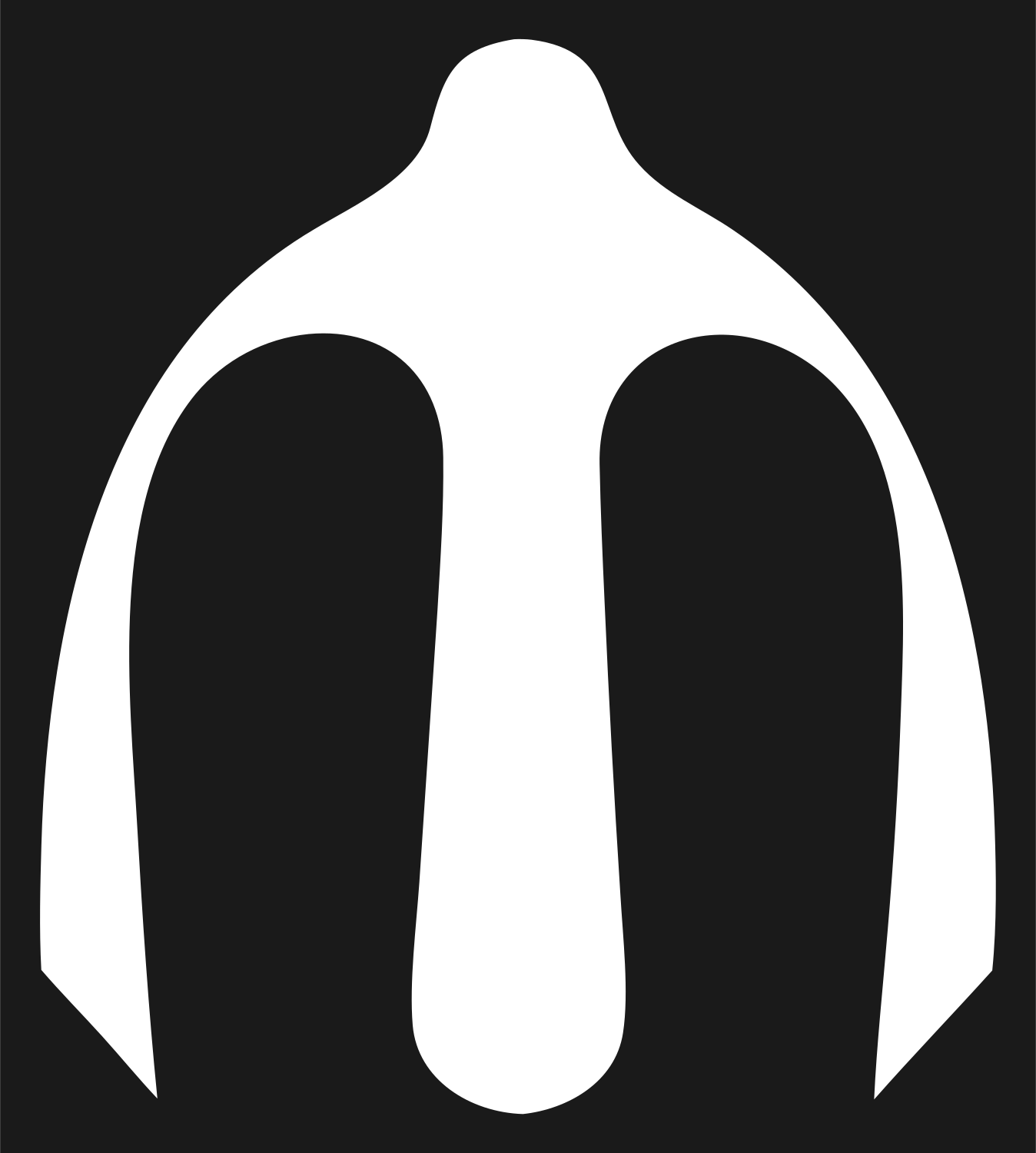 Anchor Crown Silhouette Emblem #1a1a1a/#ffffff