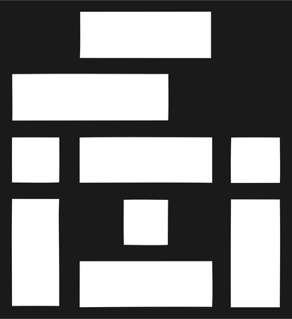 Anchor Block Grid Badge #1a1a1a/#ffffff