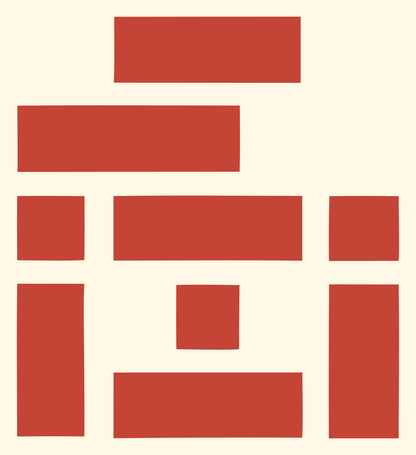Anchor Block Grid Badge #fff8e7/#c44536