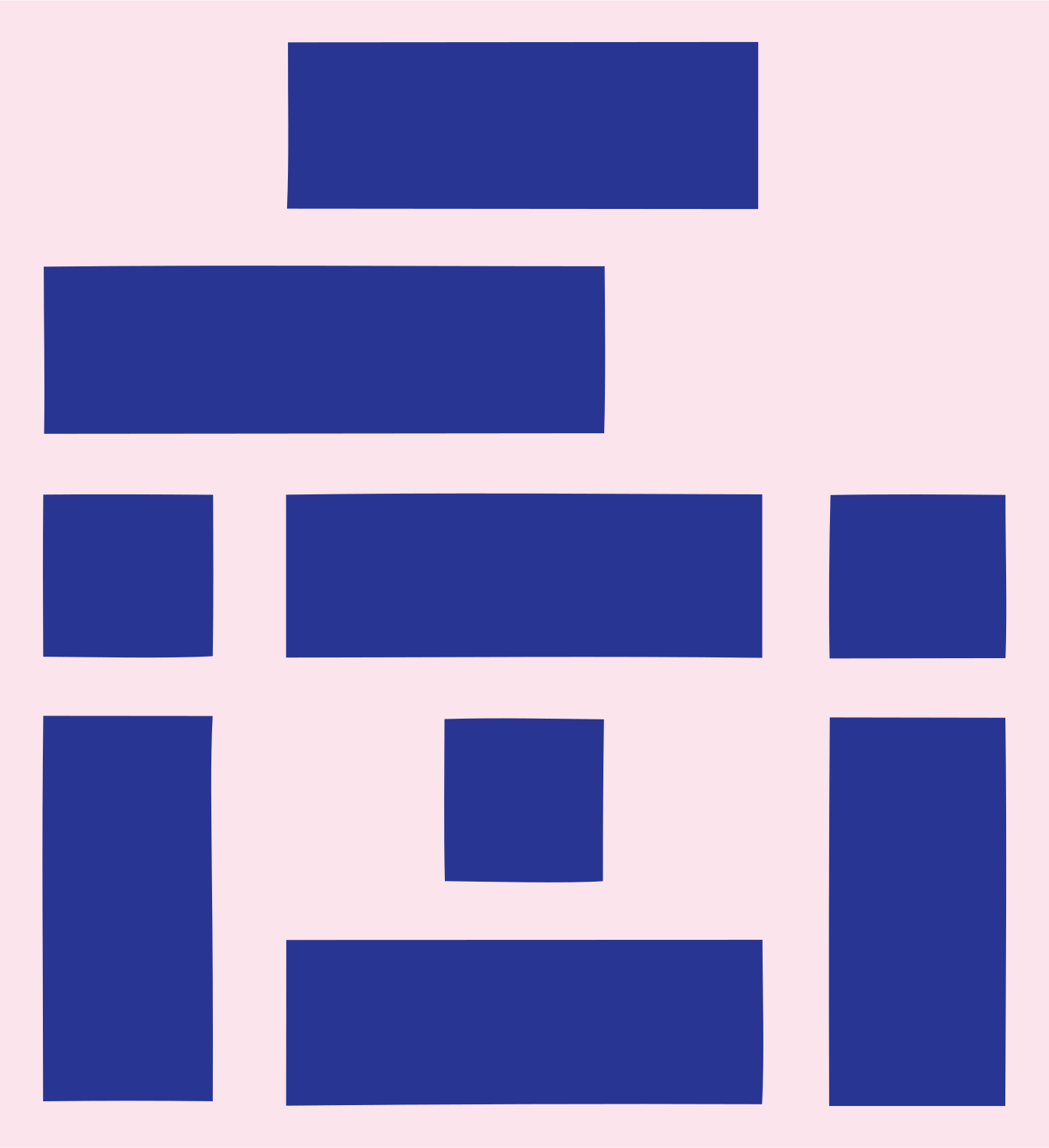 Anchor Block Grid Badge #fce4ec/#283593