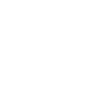 Abstract Clock Logo #ffffff