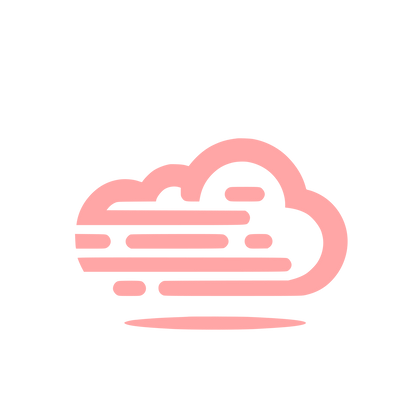 Abstract Cloud Logo #ffa6a6