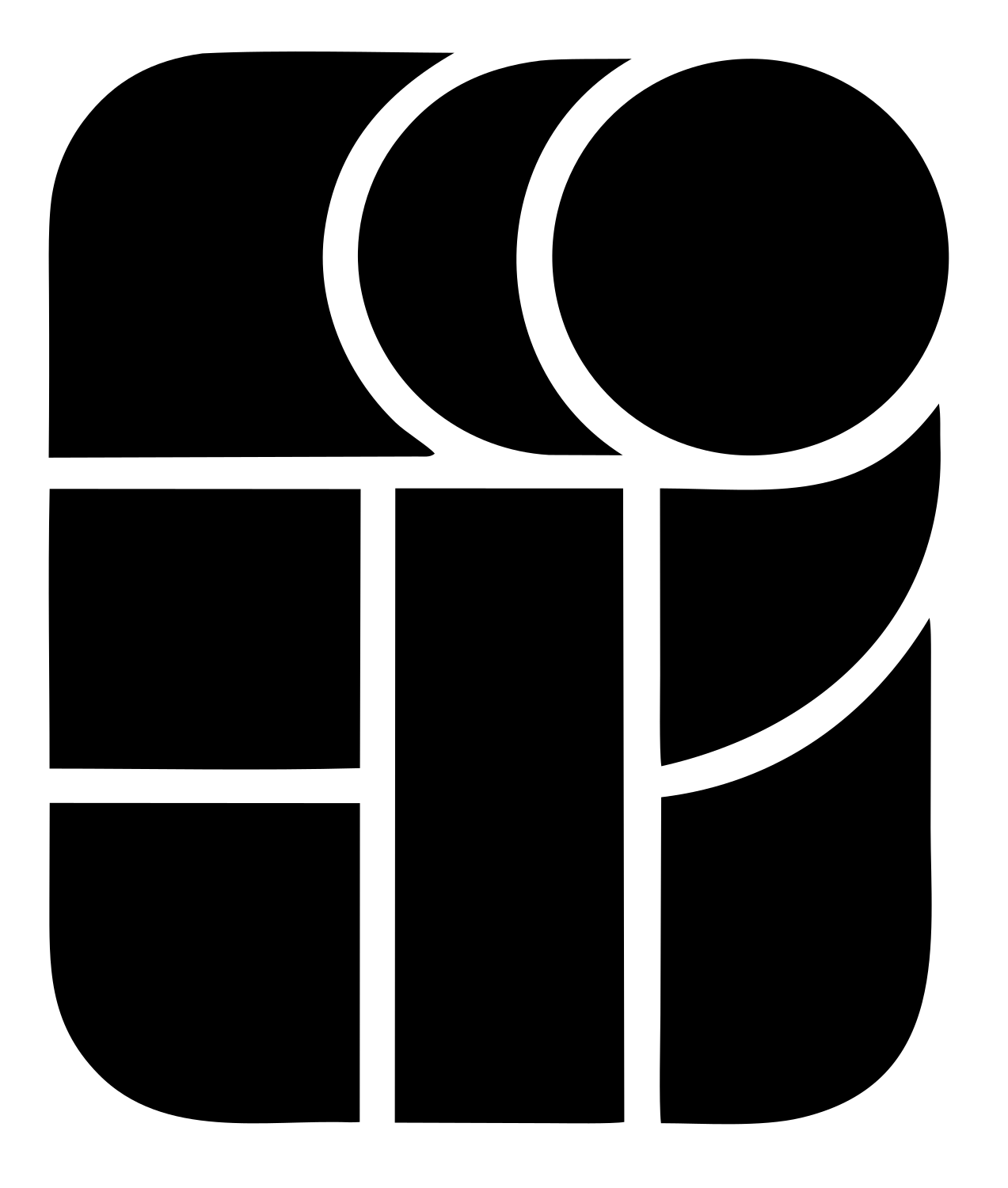 Bold Grid Padlock Mark #ffffff/#000000