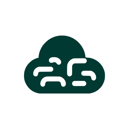 Abstract Cloud Logo #003932