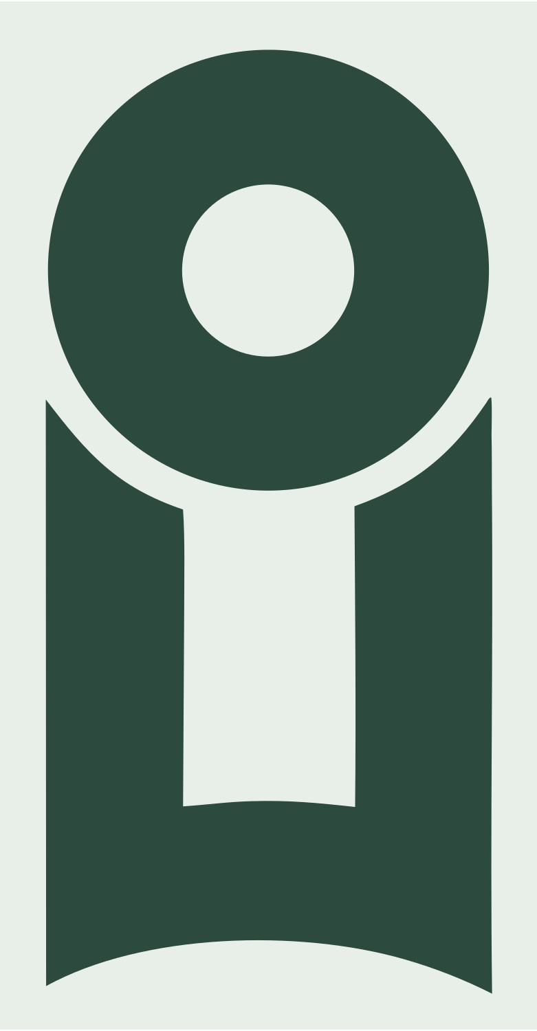 Minimalist Padlock Body Icon #e8efe9/#2d4a3e