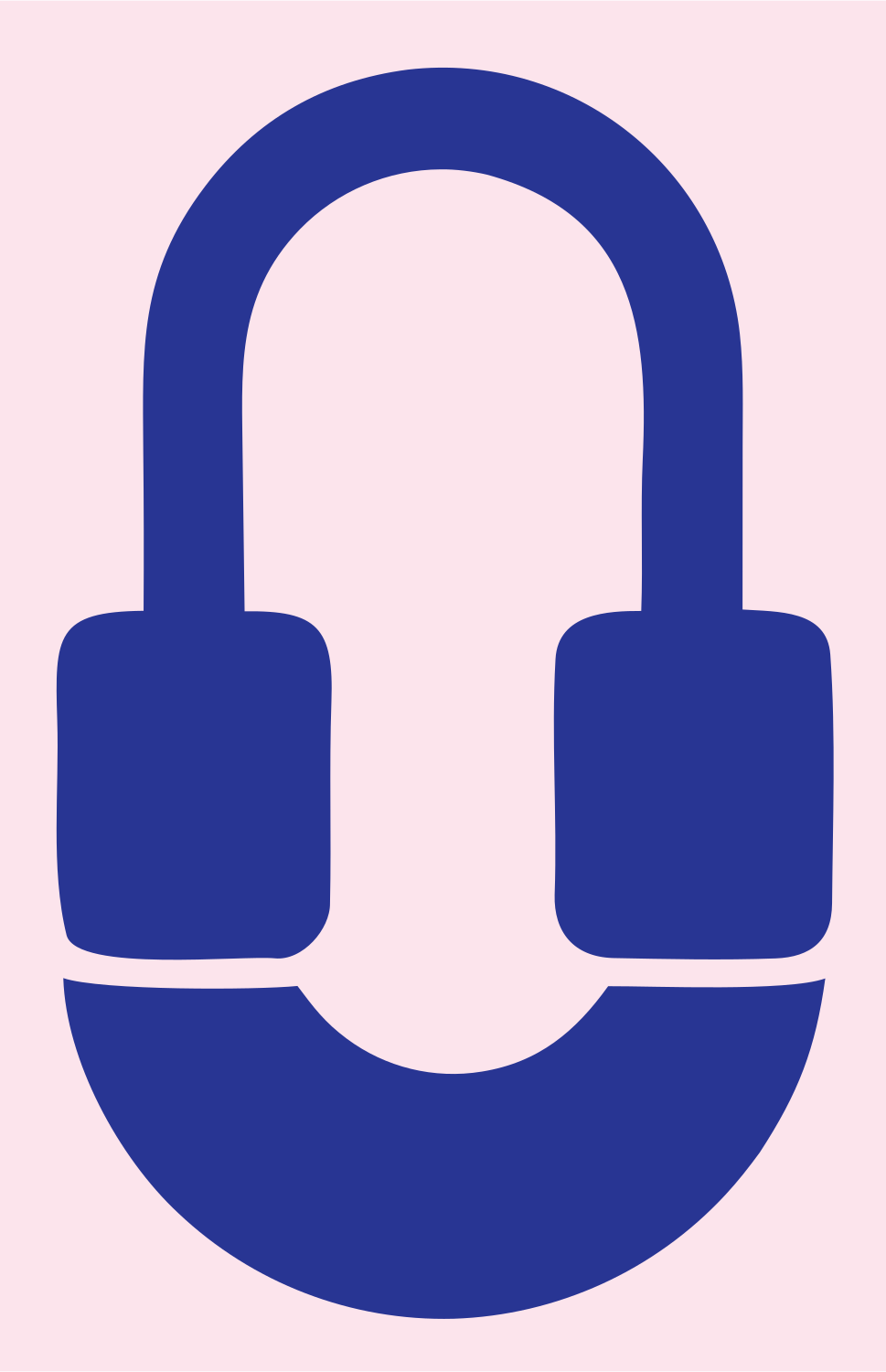 Blocky Padlock Shackle Icon #fce4ec/#283593