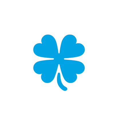 Clover Leaf Logo #00a3e4