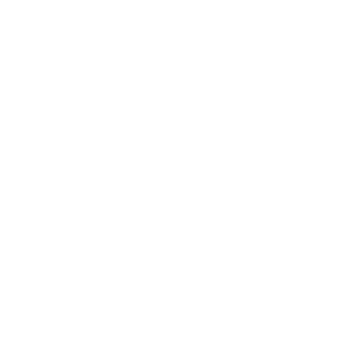 Clover Leaf Logo #ffffff
