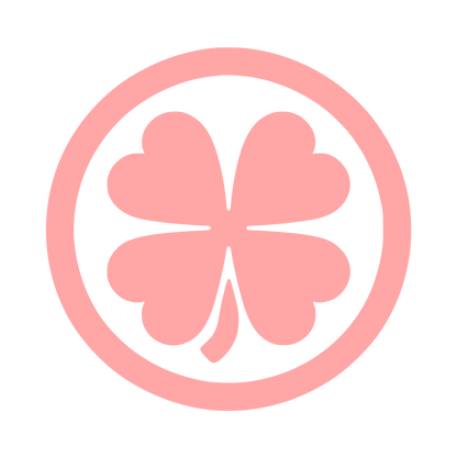 Cloverleaf Logo Design #ffa6a6