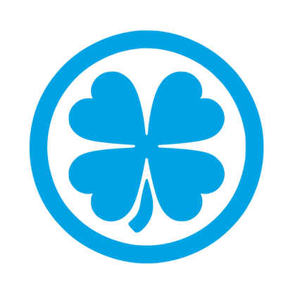 Cloverleaf Logo Design #00a3e4