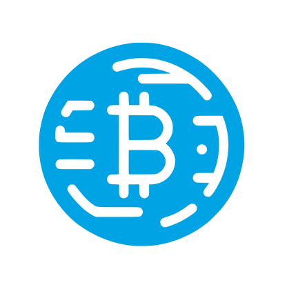 Bitcoin Logo Design #00a3e4