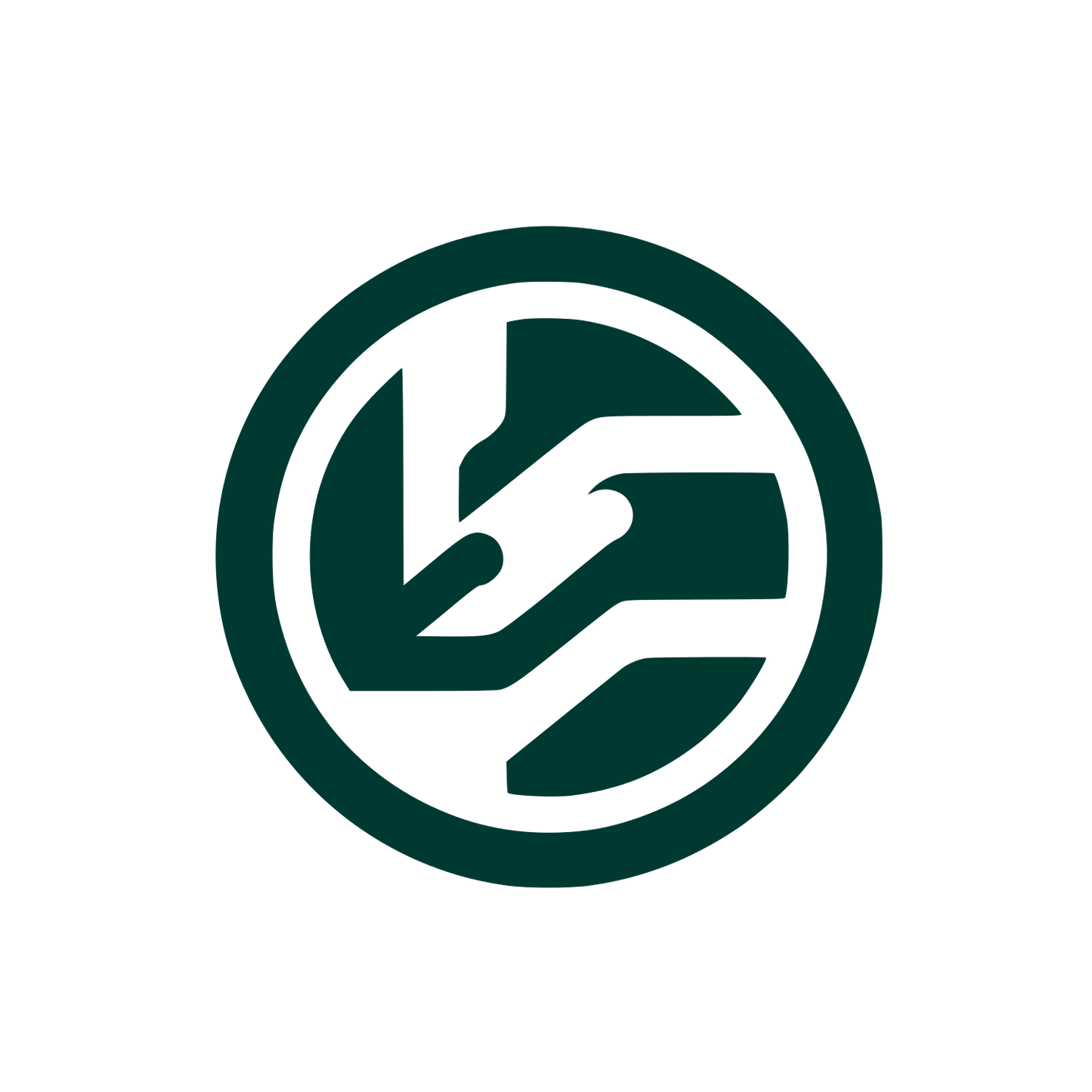 Abstract Bird Logo #003932