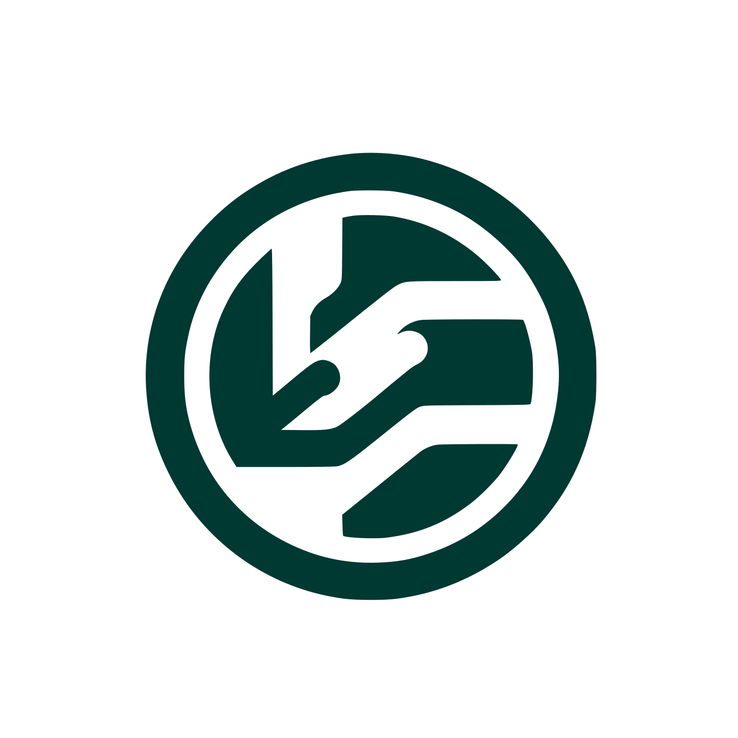 Abstract Bird Logo #003932