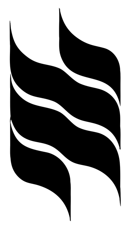 Wave Ribbon Dual Mark #ffffff/#000000