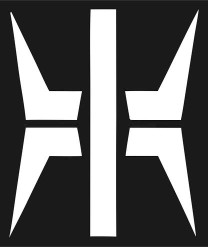 Bold Cross Compass Mark #1a1a1a/#ffffff