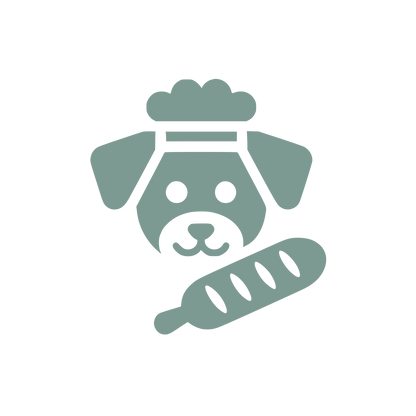 Chef Dog Bread Logo #7C9A92