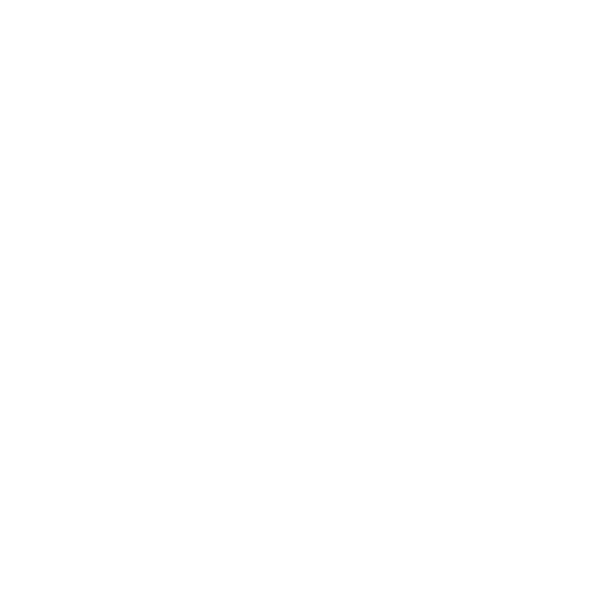 Compass Rose Logo #ffffff