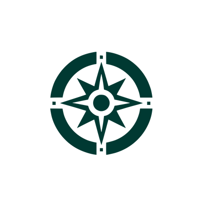 Compass Rose Logo #003932