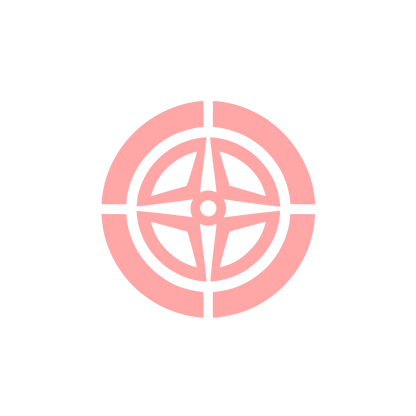 Circular Target Logo #ffa6a6