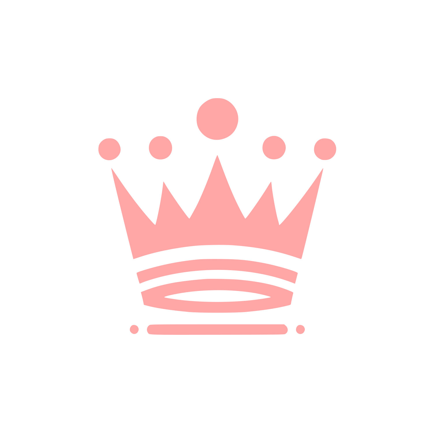 Royal Crown Logo #ffa6a6