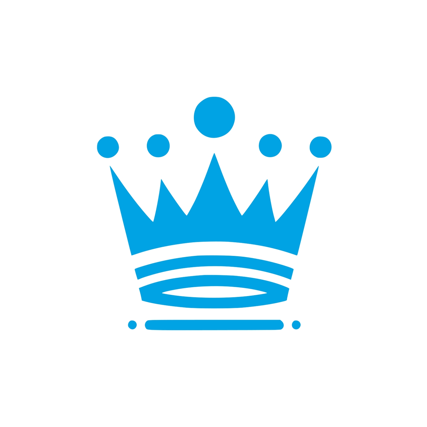 Royal Crown Logo #00a3e4