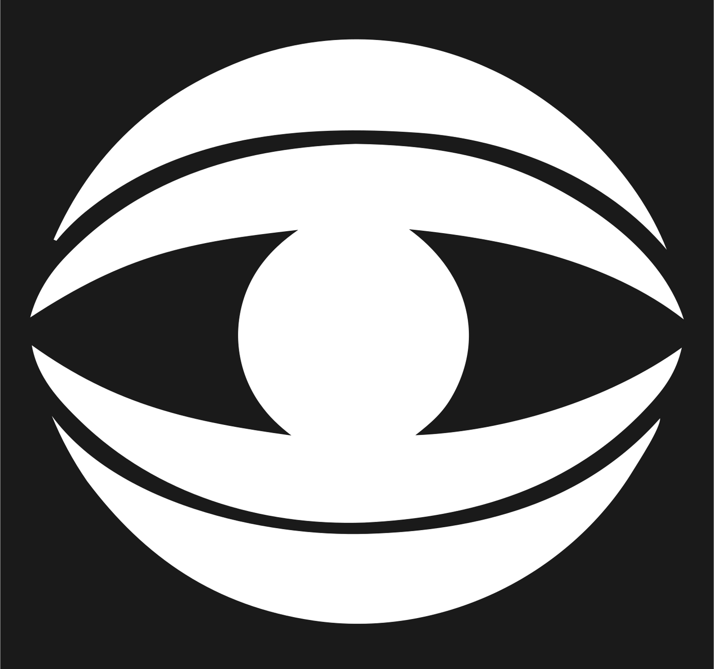 Heavy Eye Globe Mark #1a1a1a/#ffffff