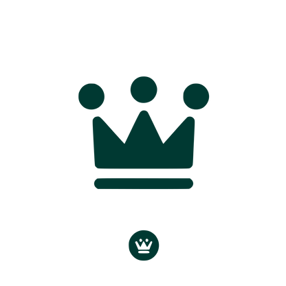 Crown Symbol Logo #003932
