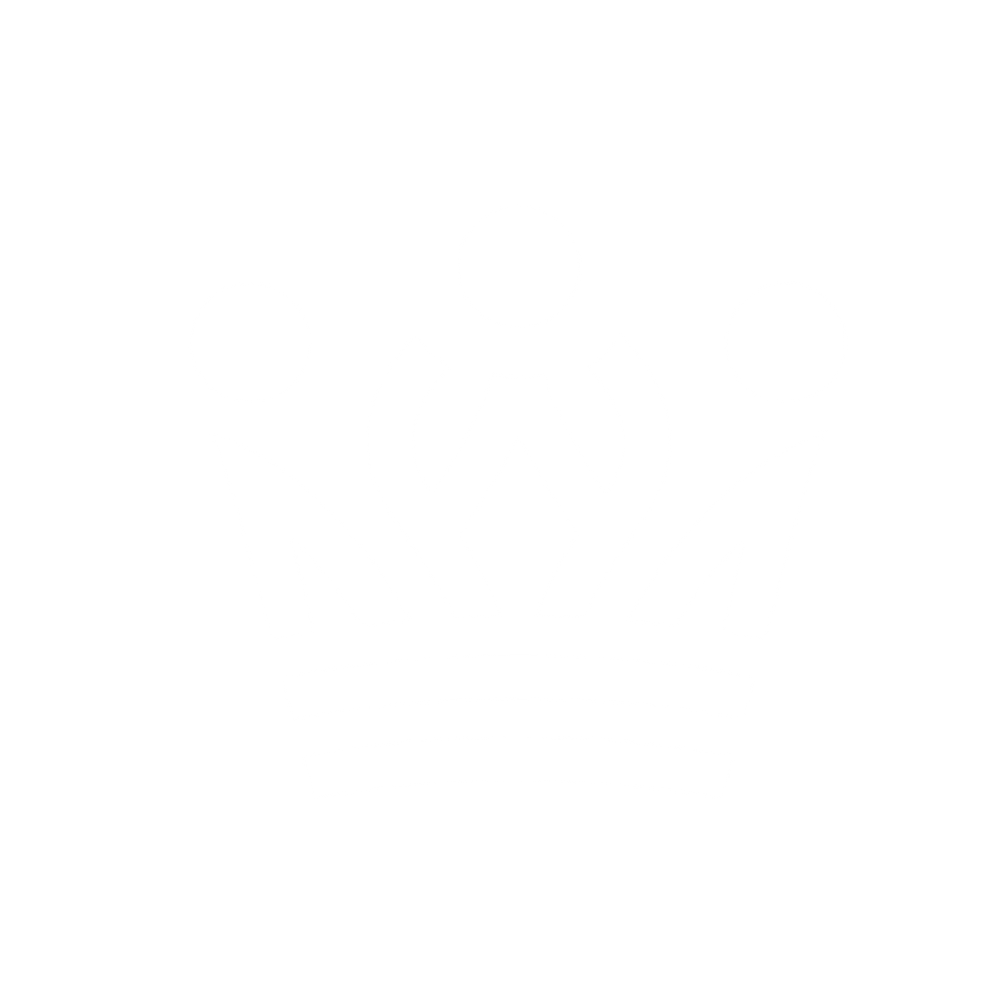 Monochrome Crown Logo #ffffff