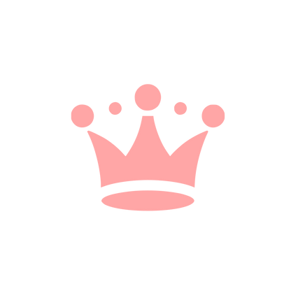 Crown Symbol Logo #ffa6a6