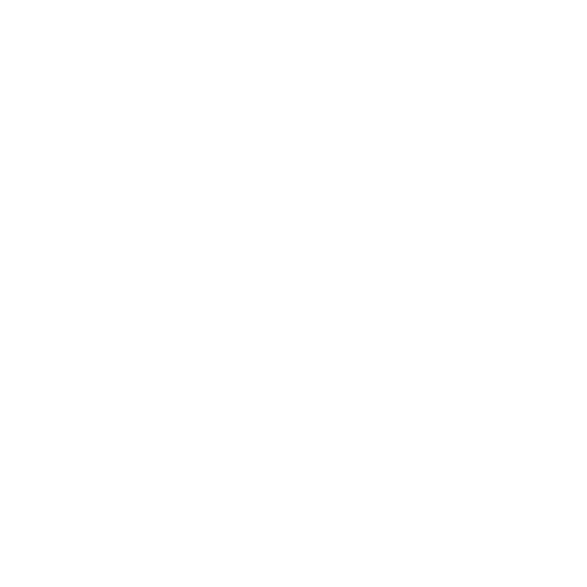 Crown Symbol Logo #ffffff