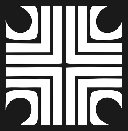 Bold Square Cross Icon #1a1a1a/#ffffff