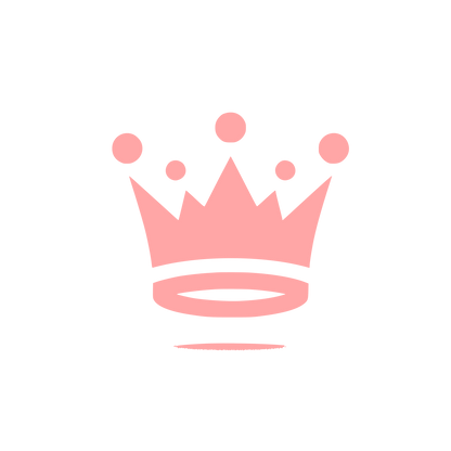 Crown Symbol Logo #ffa6a6